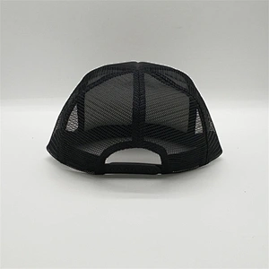 Custom Printed 6 Panel Mesh Snap Back Flat Brim Trucker Hats