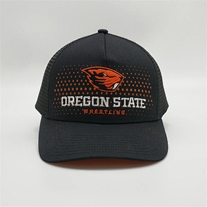 Most Popular Customised Chino Twill 5 Panel Orange Embroidery Logo Design Snapback Hat Trucker Caps With Own Logo