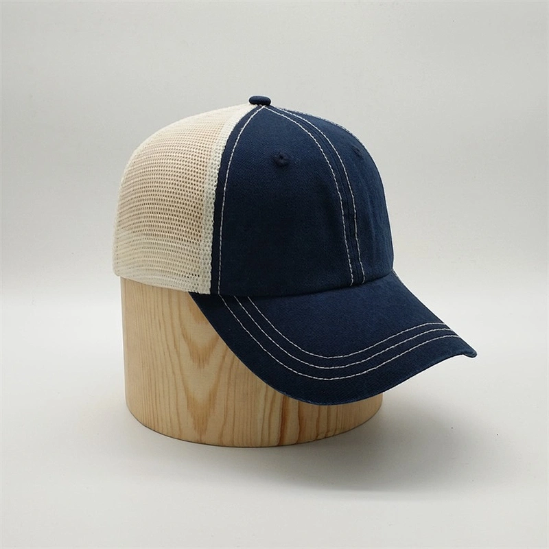 Custom Plain Mesh Baseball Cap,Blank Mesh Caps Hats,Soft Mesh Trucker Cap