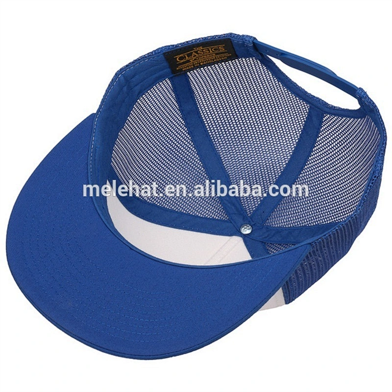 Guangzhou Factory Custom Meidiney Plain Foam Front Mesh Back Twotone Trucker Hat Caps