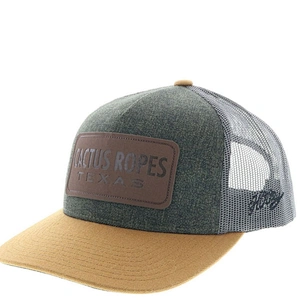 Best  Contrast Color Trucker Hat,Quilted Pre Curved Brim Trucker 6 Panel Cheap Mesh Cap, Embroidery Leather Patch Design