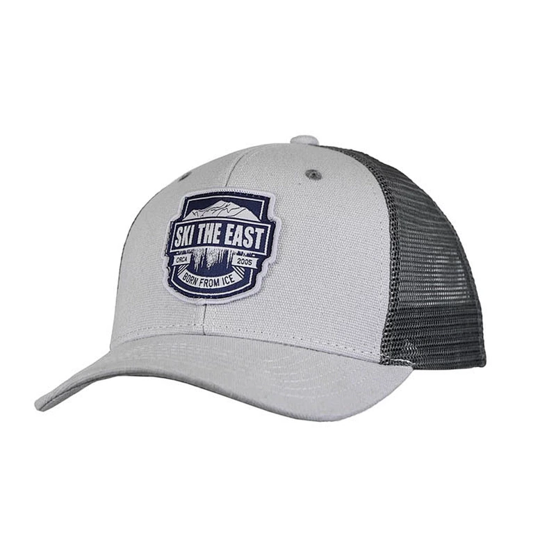 Youth 100 Polyester Classical Customised Canvas Woven Patch Snapback Hat Trucker Caps With Embroidery