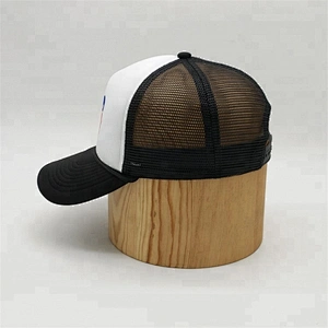 Custom 5 Panel Horse Printed Short Bill Foam Plain Trucker Cap Mesh Hat