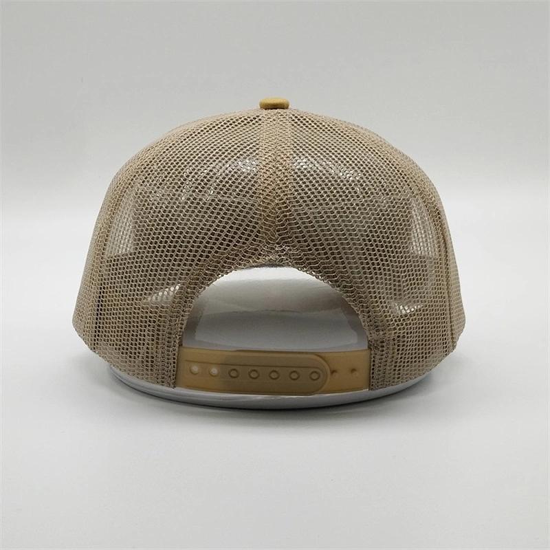 Custom High Quality 3D Embroidery Cotton 6 Panel Pre-curved mesh Trucker Hats