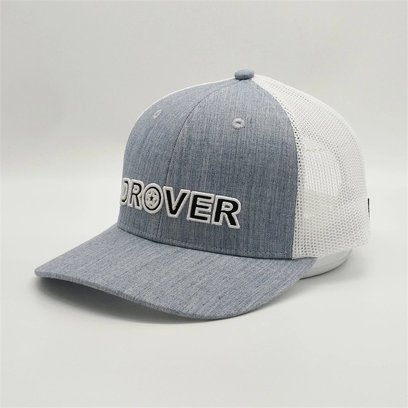 Wholesale Custom Trendy Promotional 3D Embroidery Patch  Trucker Hat, High Quality Mesh  Baseball Trucker Hat,  Sport Trucker Ca