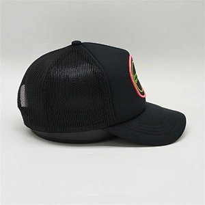 Wholesale Customized 5 Panel Foam Mesh Trucker Caps,  Sublimated Flat Brim Foam Trucker Hats, 3d Embroidery Trucker Hats