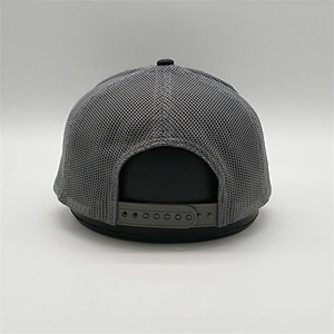Factory Supplier Classic Snapback Hats,Plain Black Hip Hop Sport Trucker Caps,Grey Tank Cap Trucker Hat