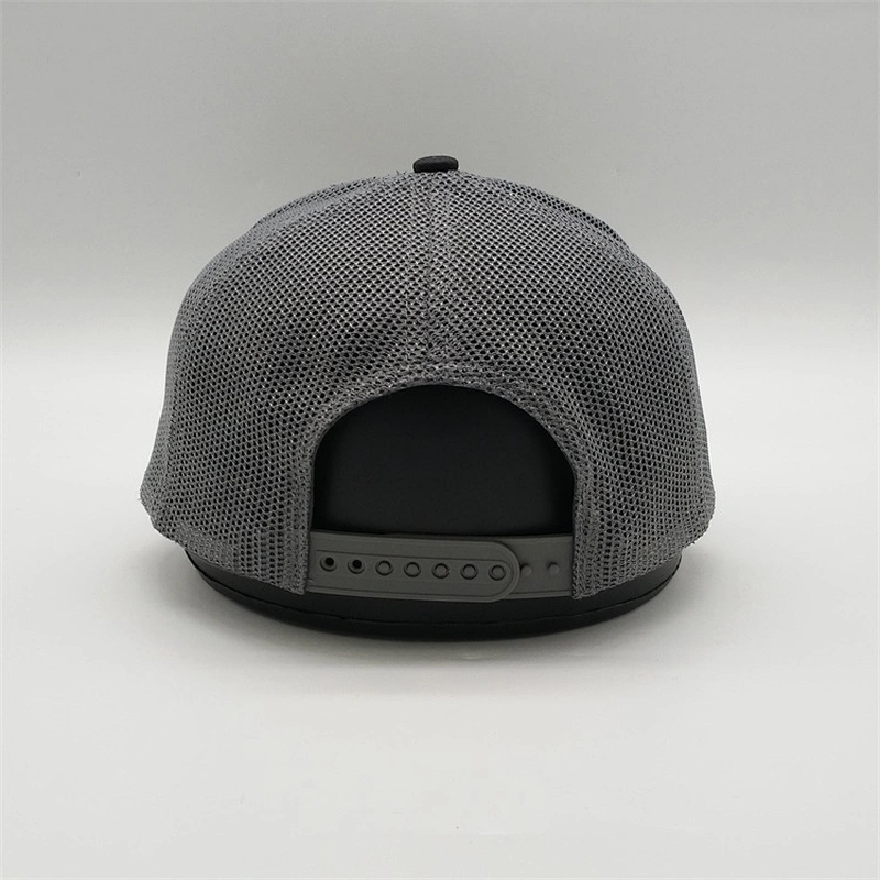 Factory Supplier Classic Snapback Hats,Plain Black Hip Hop Sport Trucker Caps,Grey Tank Cap Trucker Hat