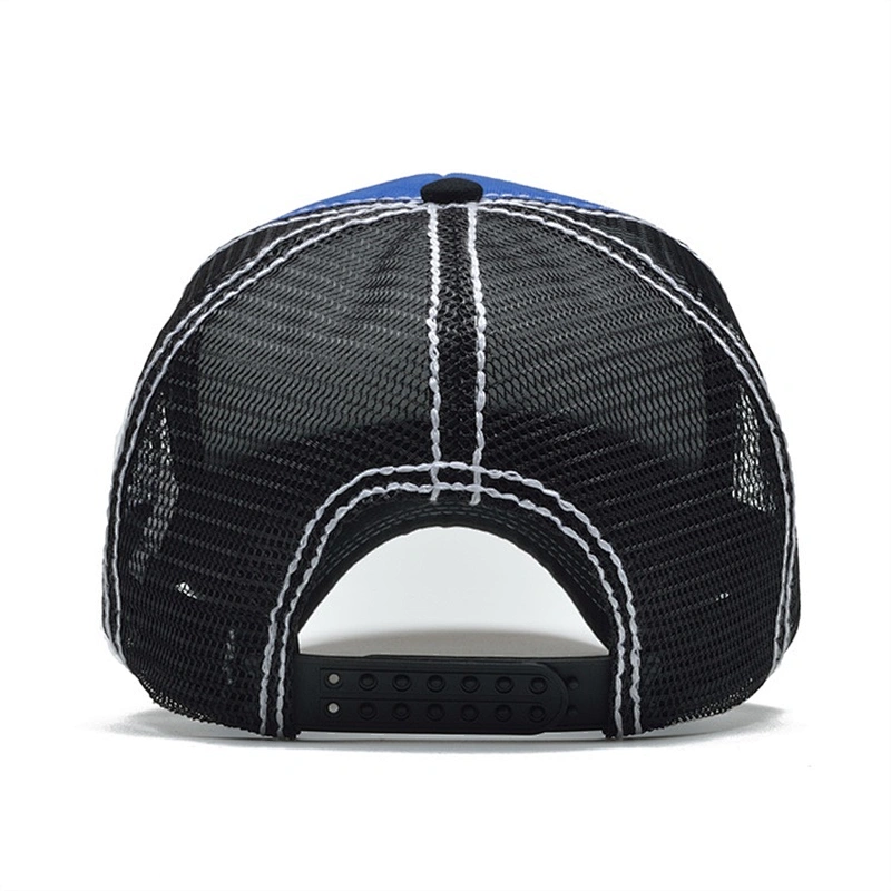 Fashion 5 panel blue mesh casquette homme trucker hat  baseball Hip Hop trucker caps