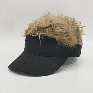 2019 Wholesale Customized Washed Hats Green Messy Mesh Curved Blank Worn Out Distressed Ponytail Trucker Cap With Magic Tape