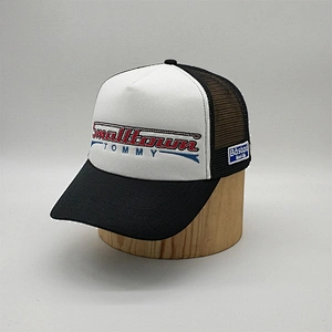 High Quality Custom 5 Panels Foam Front Mesh Back Sports Mesh Trucker Hats