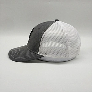 Customised Unisex White Mesh 3d Embroidery Curved Bill Embroidered Character Snapback Trucker Caps With Embroider