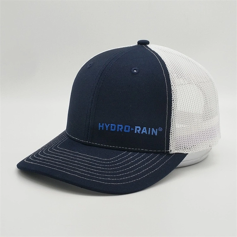 Wholesale Multi Color Mens Summer Mesh Cap 6panels Plastic Buckle Strap Sport Caps Custom Logo Trucker Hats