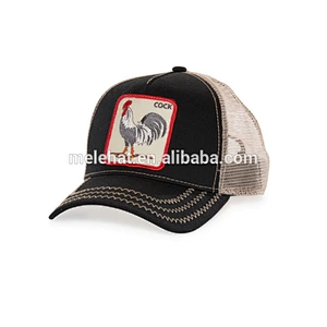 Custom Meidiney Variety Style Embroidery Animal Patch Mesh Back Trucker Hats