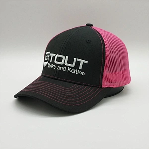 Customize Plain Embroidered Pink Trucker Hats,Wholesale One Size Fits All Cap,Personalized Promotion Hip Hop Mesh Trucker Caps