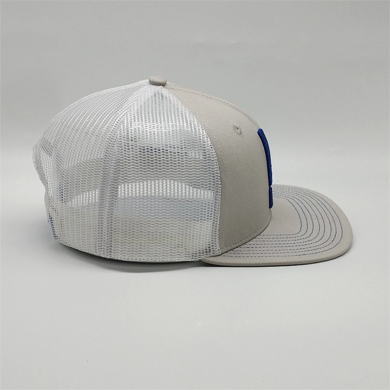 Wholesale Custom High Quality 3D Embroidery  Wear-out Mesh Trucker Hat For Unisex