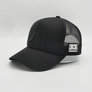 Wholesale Customized Embroidered Logo Trucker Cap,White Mesh Adjustable Hats,Blank Heather Grey Trucker Hat