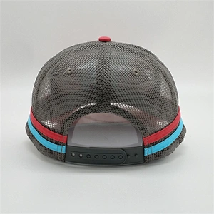 Wholesale Multi-color Custom 5 Panel Mesh Embroidery Logo Trucker Hat Caps With Logo