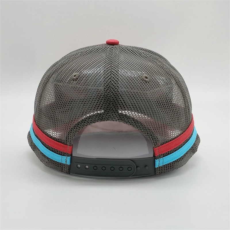 Wholesale Multi-color Custom 5 Panel Mesh Embroidery Logo Trucker Hat Caps With Logo