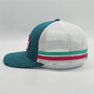 High Quality Women Fashion Custom Patch Baseball Caps,6 Panel Mesh Snap Back Hat,Embroidery 112 Trucker Hat