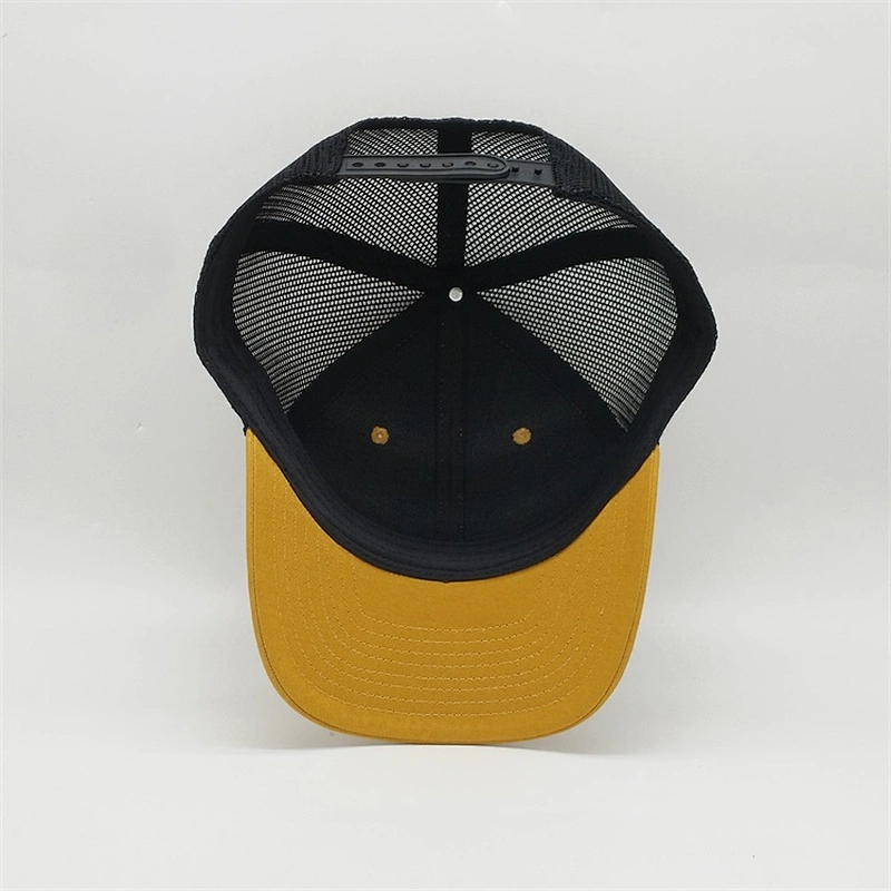 2019 Customized Made 6 Panel Plain High Quality Adjustable Mesh Embroidered  Trucker Cap Hats