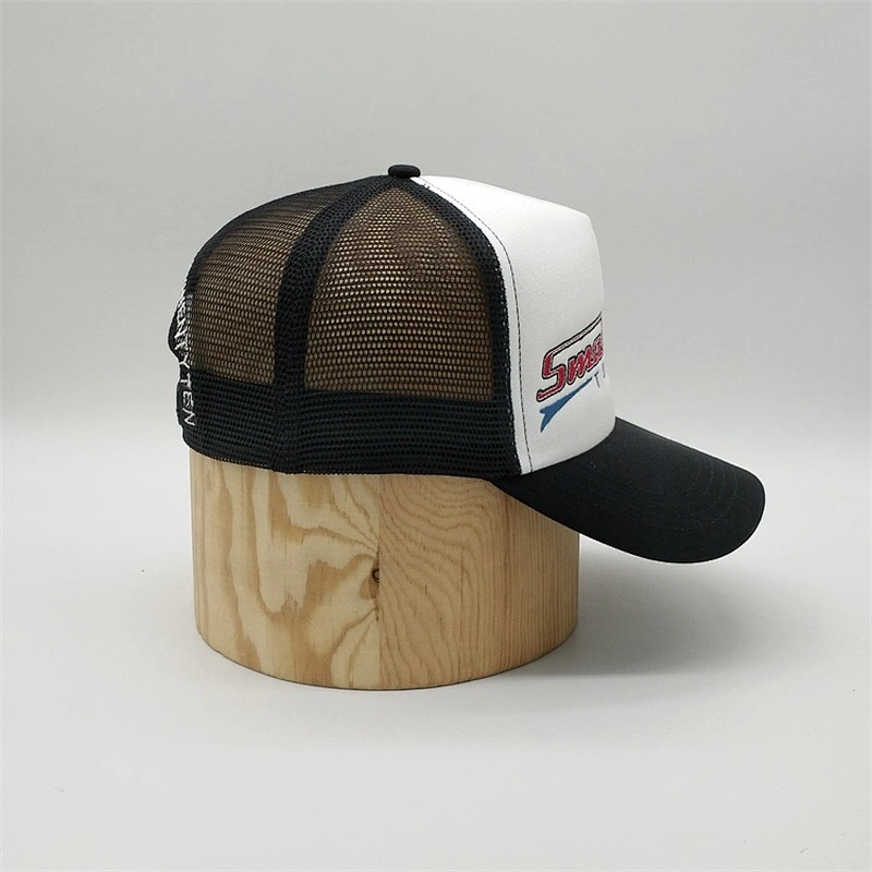 High Quality Custom 5 Panels Foam Front Mesh Back Sports Mesh Trucker Hats