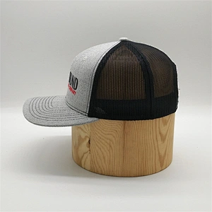 100% Cotton Adult Custom Embroidery Mesh Trucker Caps