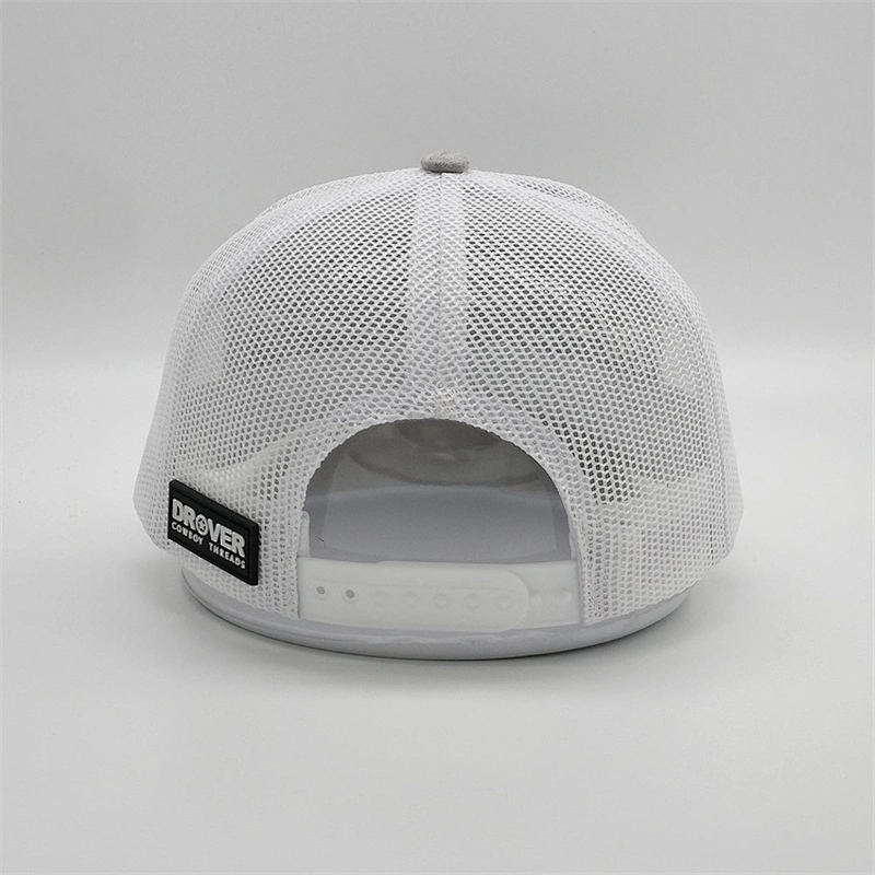 Top Quality Low Price Trucker Caps,Customized Your Own PVC White Mesh Caps,Heather Gray Embroidery Trucker Hats