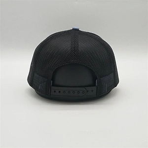 Fashion Design Custom OEM 6 Panel Mesh Trucker Caps , Mesh Embroidery Patch  Logo Trucker Caps, Outdoor Sports Trucker Hats