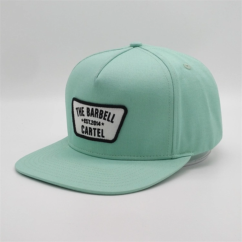 Wholesale 6 Panel Heather Grey Trucker Cap,High Quality White Mesh Hats,Custom Leather Patch Baseball Caps