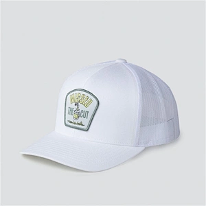 Promotional Custom White 6 Panel Cheap Mesh Trucker Cap Hat,Plain Embroidery Patch Trucker Logo Cap,Custom White Caps