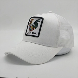 Wholesale Multi Color Mens Summer Mesh Cap 6panels Plastic Buckle Strap Sport Caps Custom Logo Trucker Hats
