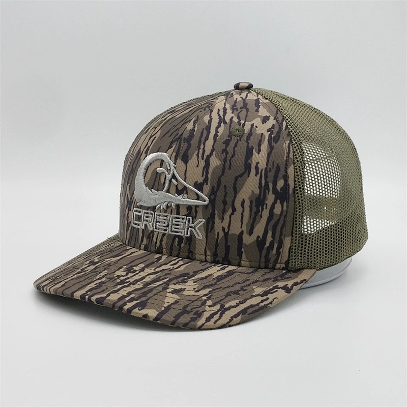 High Quality Wholesale New Customized Sublimated DAD Embroidery Mesh Hats Plain Hat Adjustable Trucker Cap