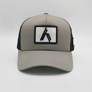 High Quality Custom High Crown 5 Panel Unstructured Snapback Cap Embroidery 3d Foam Front Trucker Hat With Patch