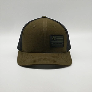 Guangzhou Hat Factory Black Mesh Truck,Men'S Women Olive Green Trucker Cap,Adults Age Group Classic Customize Era Trucker Hat