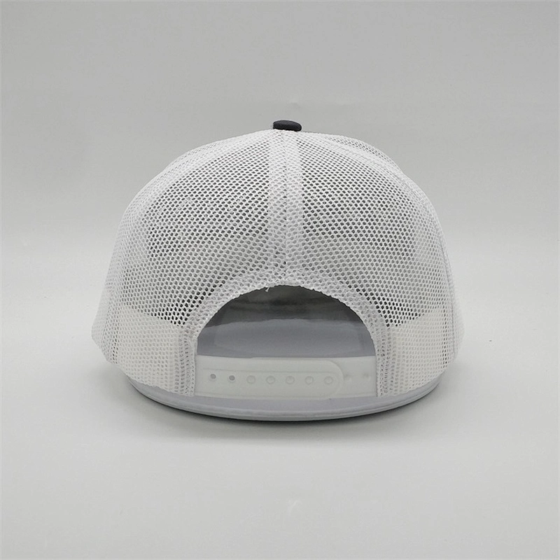 custom plain embroidered trucker cap,mesh curved bill trucker hat plastic snapback ,black men sports trucker hats