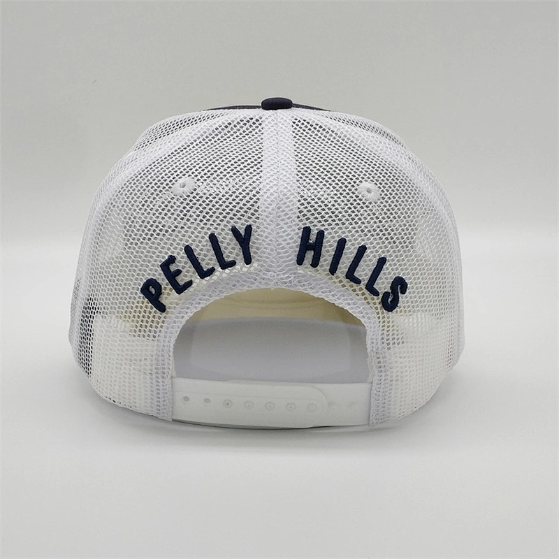 Customizable Applique Embroidered Patch Hats,Yellow Trucker Hat Snap Back,Structured Cap Contrast Stitching Trucker Cap