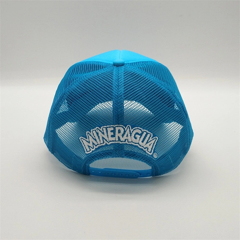 Adjustable Snapback Printed 5-Panel Mesh Rope Trucker Cap