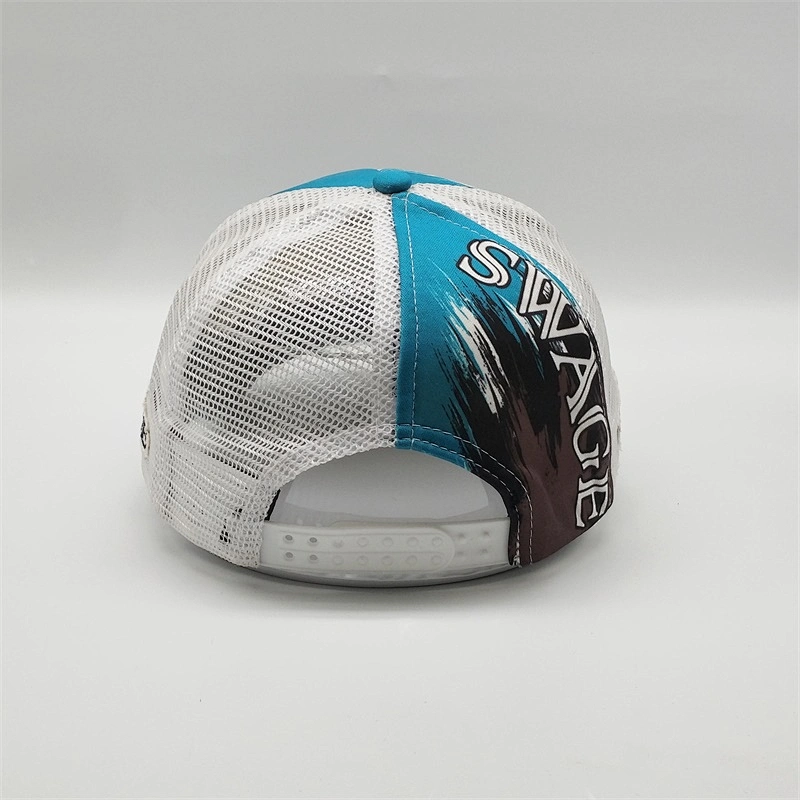New Style Custom Printing Trucker Hip Hop Hats Caps,Cotton Mesh Material Trucker Caps  Logo,Women Flat Bill Baseball Polyester