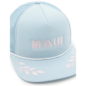 Custom Meidiney Womens Maui Embroidered Rope Mesh Trucker Hats For Sale