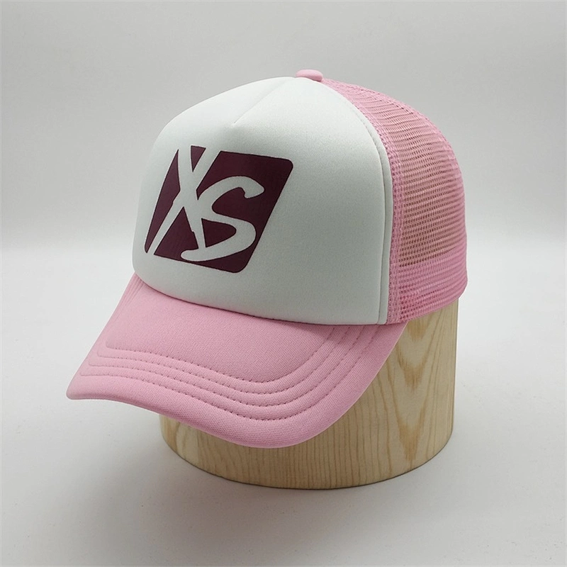 Wholesale Custom 5 Panel Foam Front Mesh Back Printed Trucker Caps Hat
