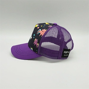 Custom Print Kids Trucker Hats,Foam And Mesh Kids Trucker Caps,Mesh Trucker Hats Kids