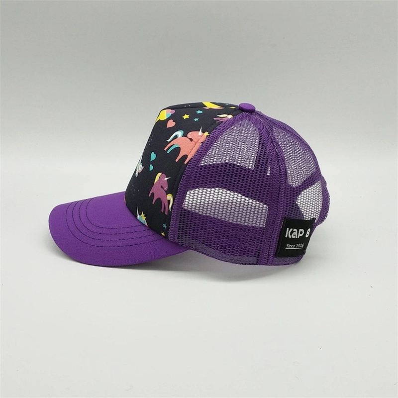 Custom Print Kids Trucker Hats,Foam And Mesh Kids Trucker Caps,Mesh Trucker Hats Kids