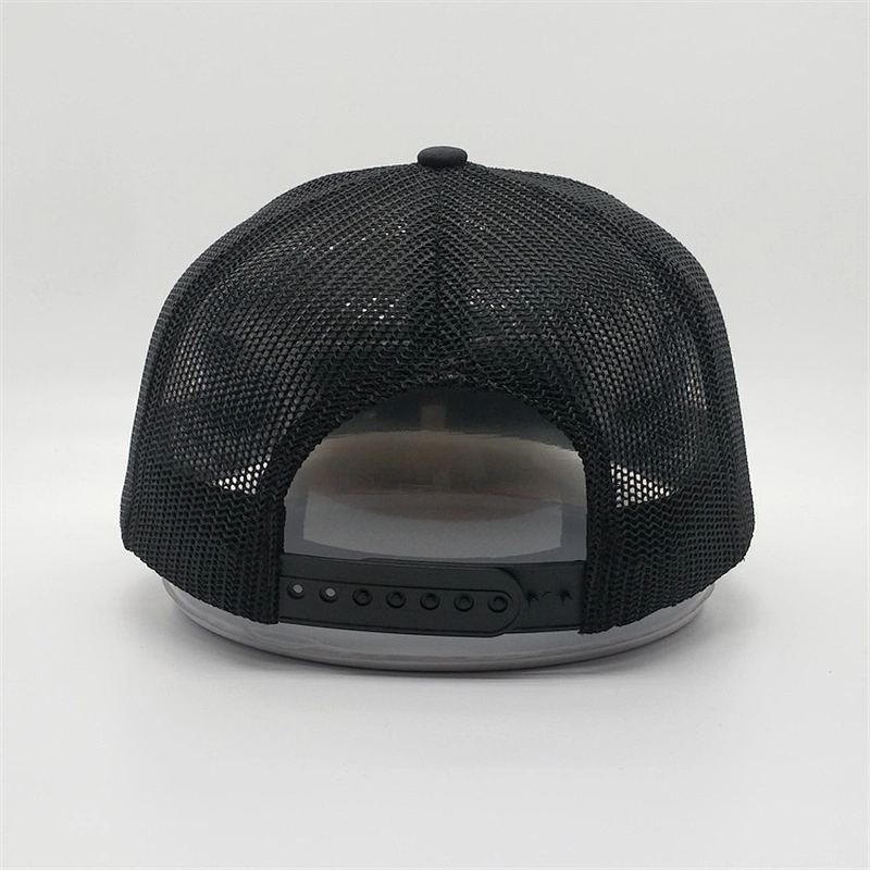 2019 Wholesale Custom Made Adjustable Snap Back Cap High Quality Mesh Leather Patch Trucker Hats