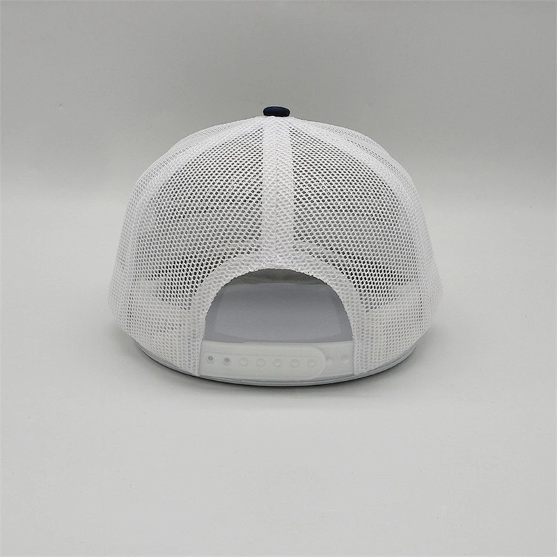 Cheap price OEM Adjustable Trucker Hat Cap Mesh ,Customized Flat Embroidery Logo Trucker Cap , 6 Panel  Plain Truck