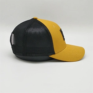 2019 Customized Made 6 Panel Plain High Quality Adjustable Mesh Embroidered  Trucker Cap Hats
