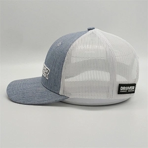 Fashional Design Rubber Patch Sun Hats,Hemp Light Bule Trucker Caps,Custom 3d Outline Embroidery Trucker Hats