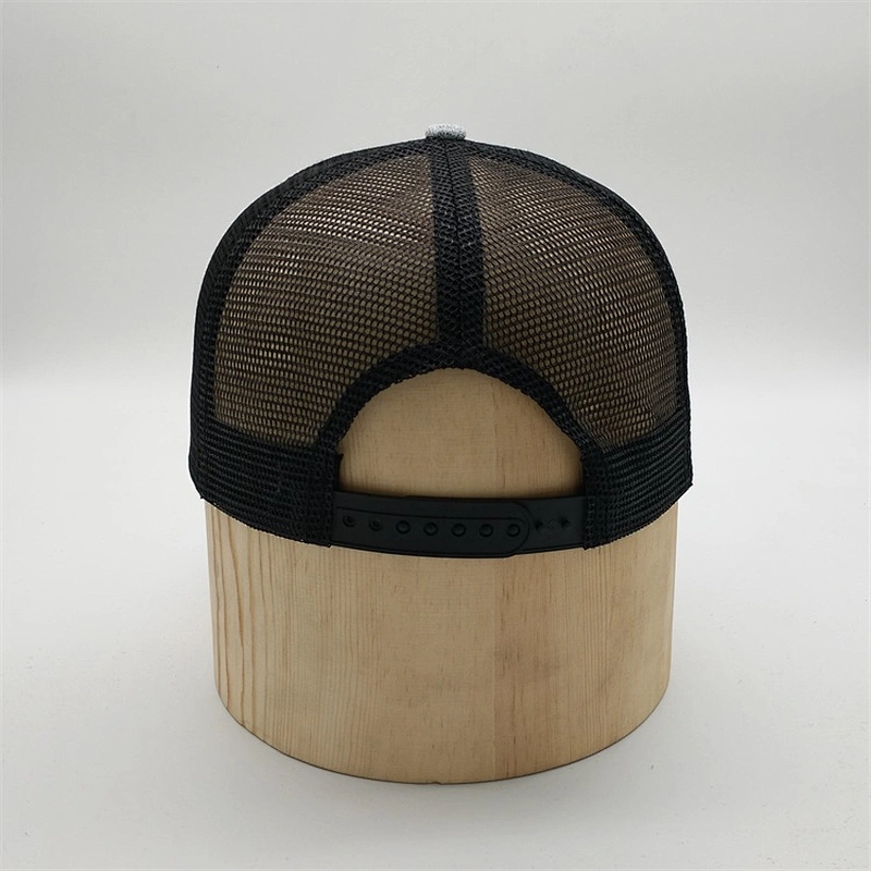 China Factory Custom 5 Panel 100% Polyester 3D Embroidery Mesh Truker Caps Hat