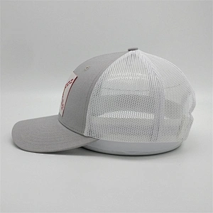 Wholesale Sports Team Trucker Hats,Premium Plain Mesh Summer Gorras Hat,Woven Patch Customize Logo Trucker Caps