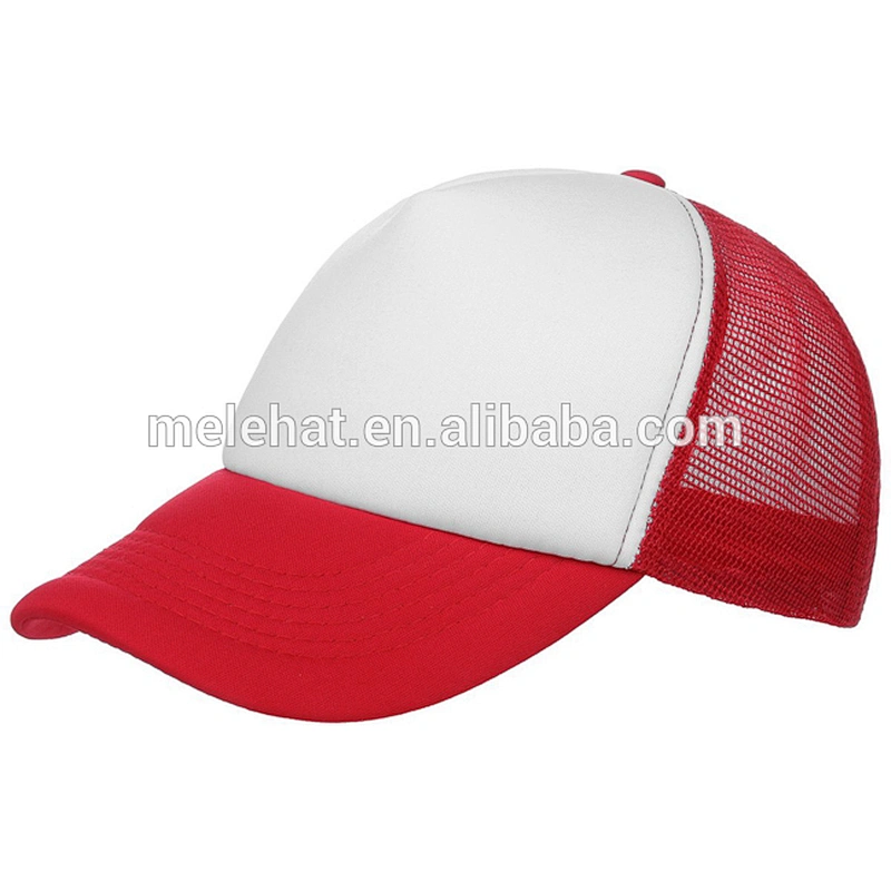 Custom Design Meidiney 5 Panel Sublimation Style Foam Front Blank Mesh Trucker Hat